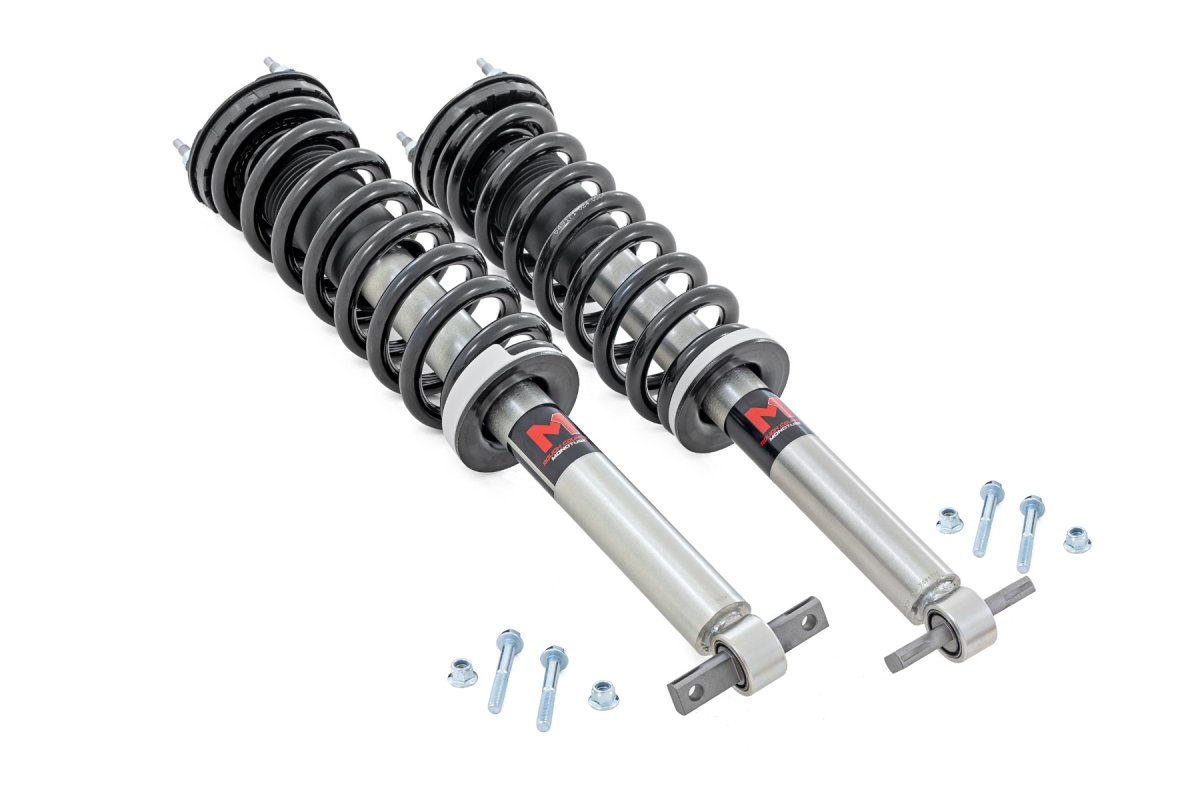 GMC Canyon Coilover Suspension Kit - Front - Rough Country - M1 Loaded Strut - '23-'24